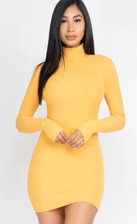 Mellow Yellow Bodycon Dress