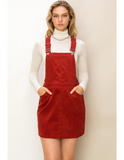 Redwood Corduroy Overall Dress