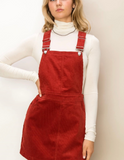 Redwood Corduroy Overall Dress