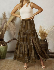 Bohemian Maxi Skirt