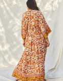 Epic Sunset Kimono Maxi Dress