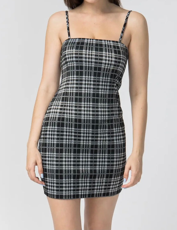 Plaid-tastic Mini Dress