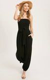 Black Peek-a-boo Jumpsuit