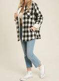 Buffalo Plaid Sherpa-lined Jacket