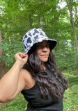 Cow Print Reversible Bucket Fisherman Hat